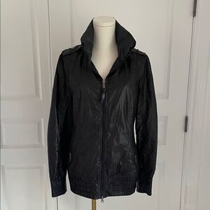 Mackage Black Women's raincoat Bomber Jacket
